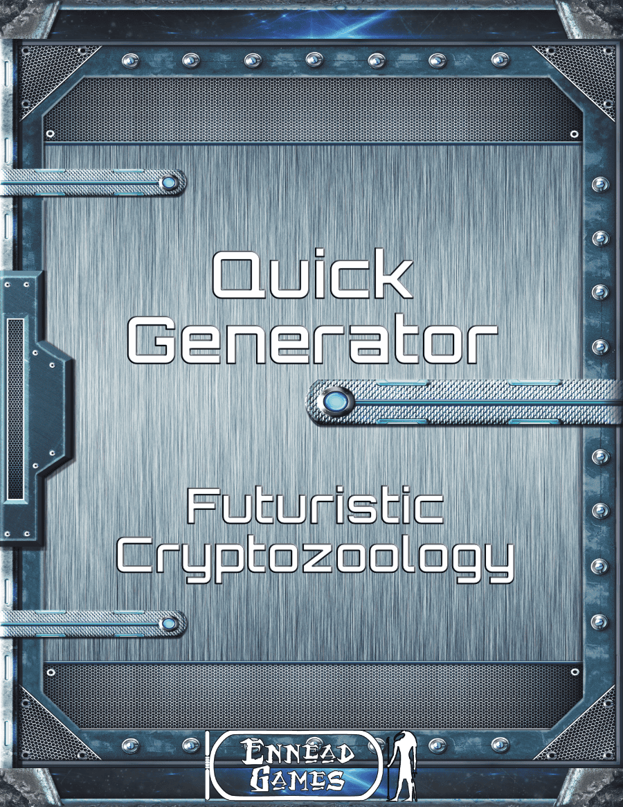 Cover for Quick Generator - Futuristic Cryptozoology