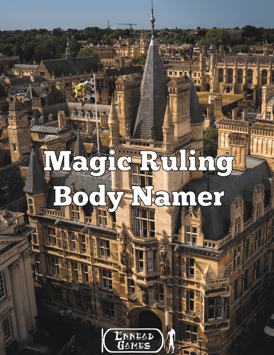 Magic Ruling Body Namer