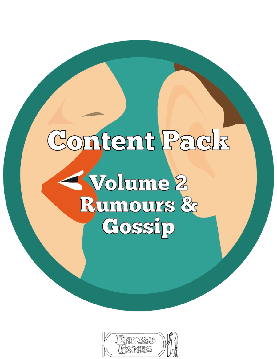 Green circle, with cartoon like people , close up of a mouth with lipstick on whispering into another ear