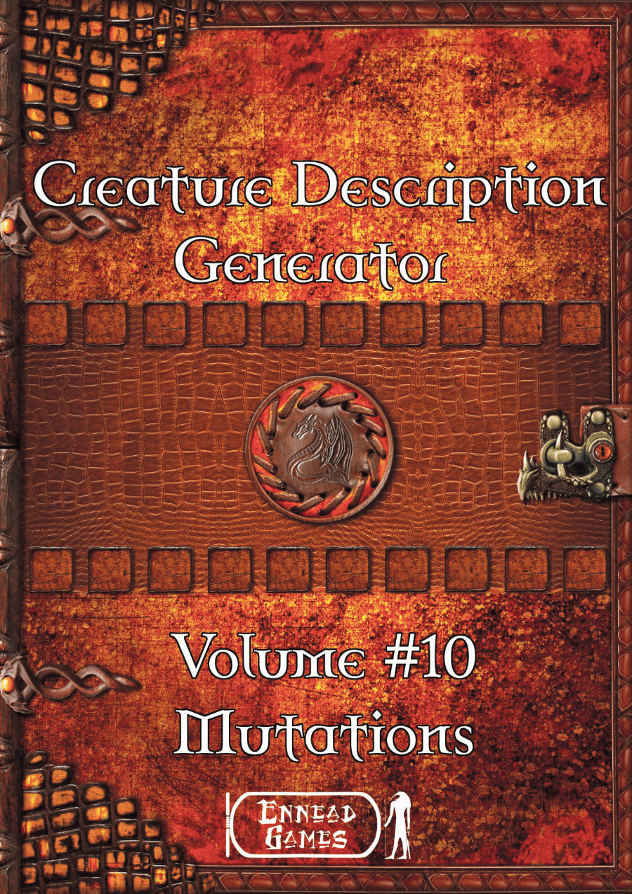 Creature Description Generator Volume 10 - Mutations